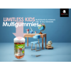 LIMITLESS KIDS MULTIGUMMIES DIETARY SUPPLEMENT FOR KIDS HEALTHY GROWTH & DEVELOPMENT 90 MANGO FLAVOR GUMMIES